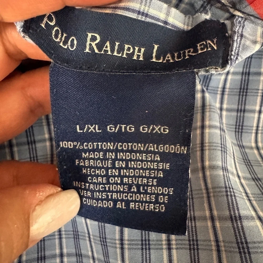 Polo Ralph Lauren vibrant plaid
